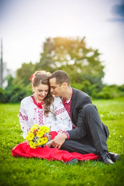 Nationale Hochzeit, Ukraine — Stockfoto