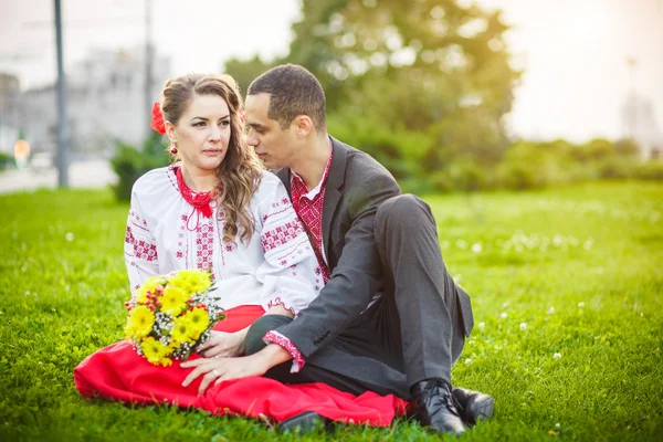 Ukrainische Hochzeit — Stockfoto