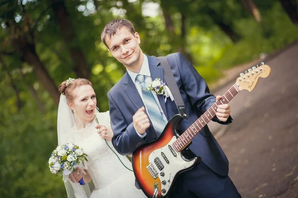 Musical wedding — Stock Photo, Image