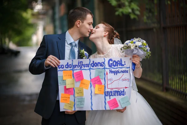 Casamento para fazer lista — Fotografia de Stock