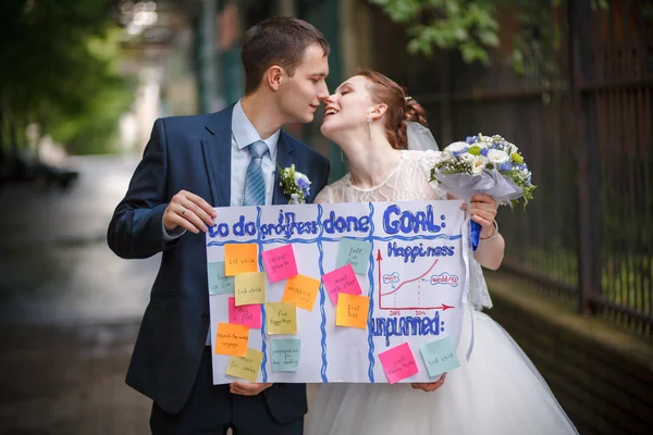 Casamento para fazer lista — Fotografia de Stock