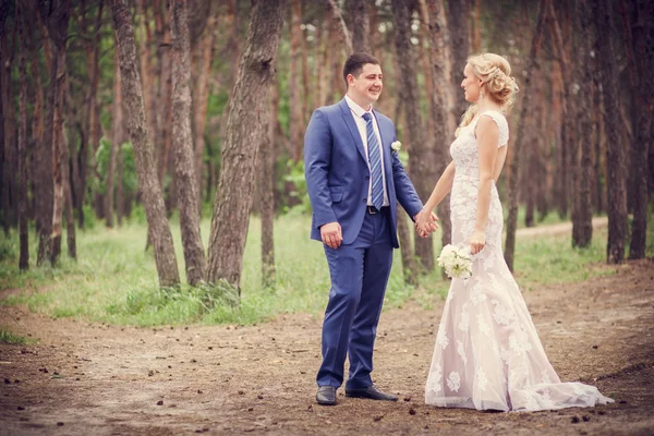 Couple de mariage élégant — Photo