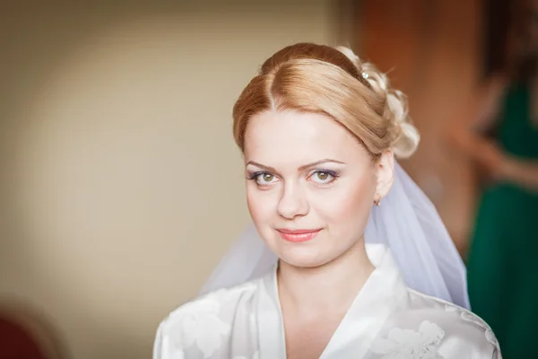 The bride wears a dress — Stock Photo, Image