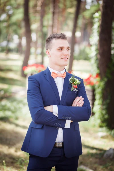 Stylish groom — Stock Photo, Image