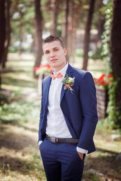 Stylish groom — Stock Photo, Image