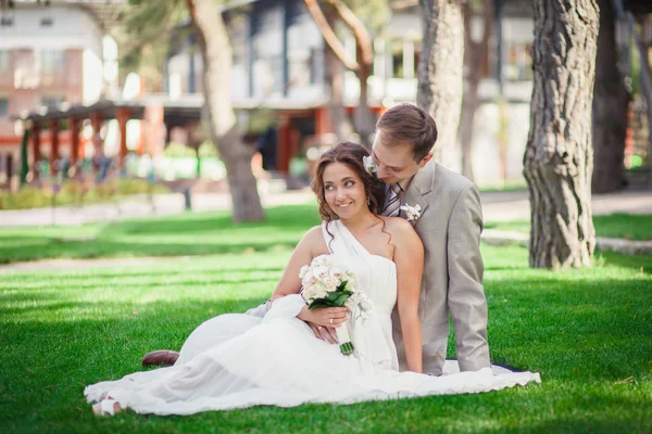 Casamento casal — Fotografia de Stock