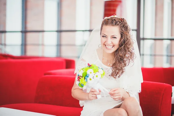 Bride sofa — Stock Photo, Image