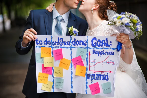 Matrimonio da fare lista Foto Stock