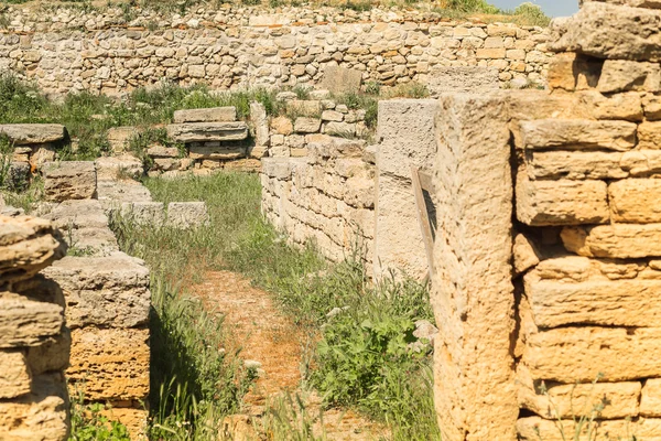 Eski şehrin duvarı. — Stok fotoğraf