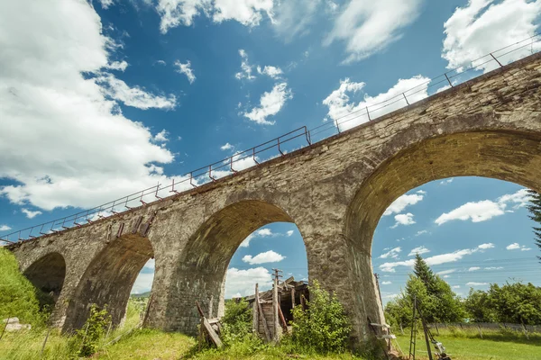 Alte Eisenbahnbrücke — Stockfoto