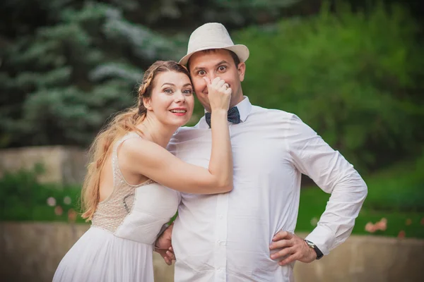 Amor casamento casal — Fotografia de Stock