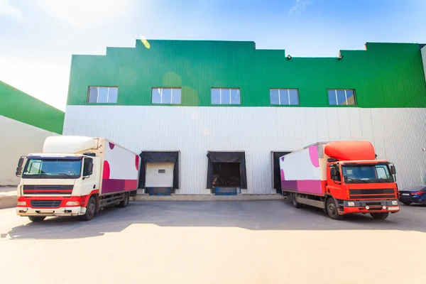 Truck, loading, storage — Stock Photo, Image