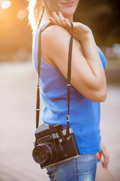 Camera voeten — Stockfoto