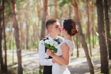 Gelin ve damat el buketi
