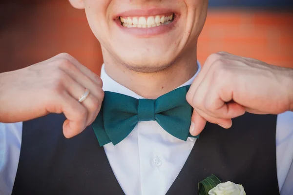 Butterfly groom — Stock Photo, Image