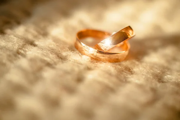 Wedding ring ceremony hand — Stock Photo, Image