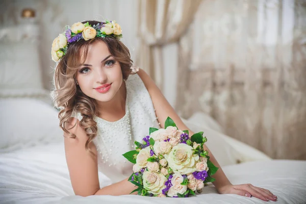 Svatba krásná nevěsta — Stock fotografie