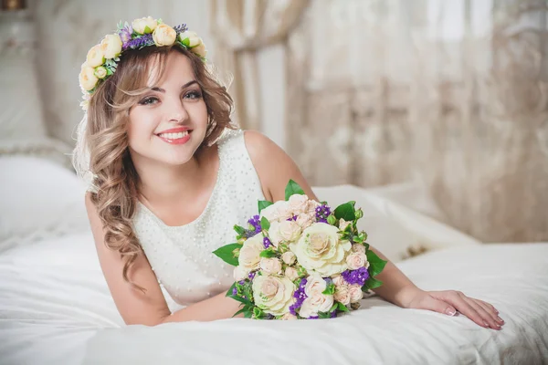Sexy bride wedding — Stock Photo, Image