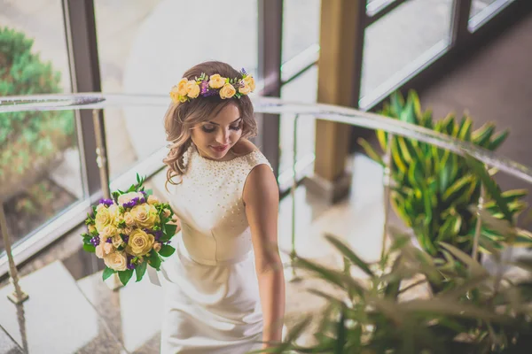 Кроки нареченої квіти — стокове фото