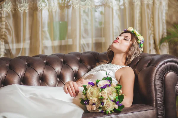 結婚式の花束ホテル — ストック写真