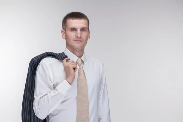 Hombre chaqueta corbata —  Fotos de Stock