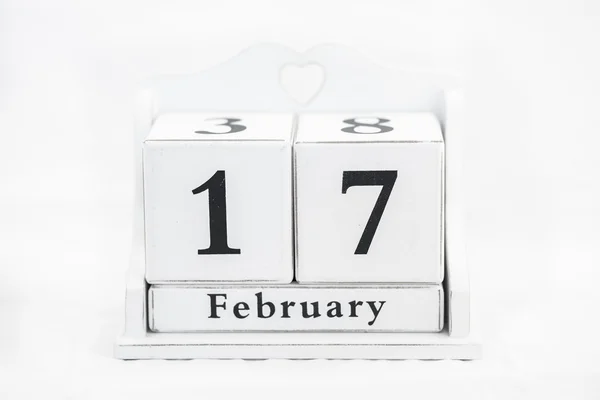 カレンダー 2 月日 — ストック写真
