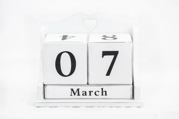 カレンダー 3 月の数 — ストック写真