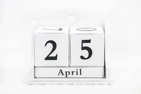 Calendario número de abril — Foto de Stock