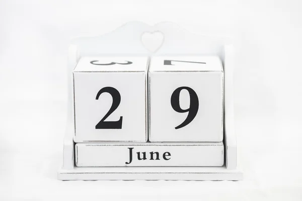 Szám Június Calendar — Stock Fotó