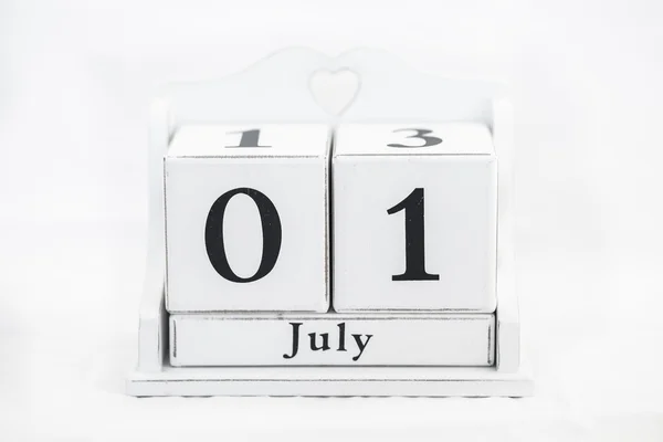 Calendar july number — Stock Photo, Image