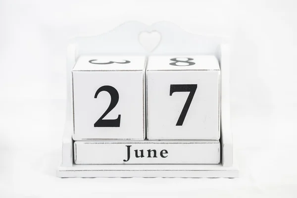 Ημερολόγιο αριθμό Ιουνίου — Φωτογραφία Αρχείου