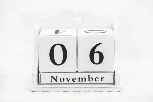 Calendário novembro número — Fotografia de Stock