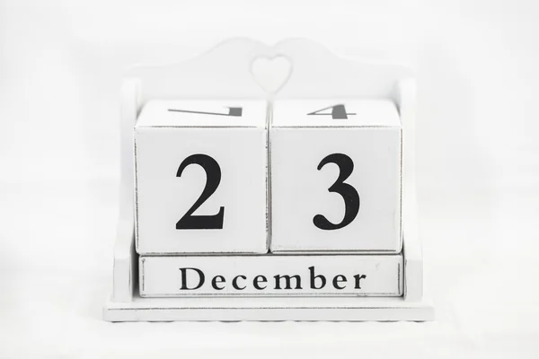 Calendario número de diciembre — Foto de Stock