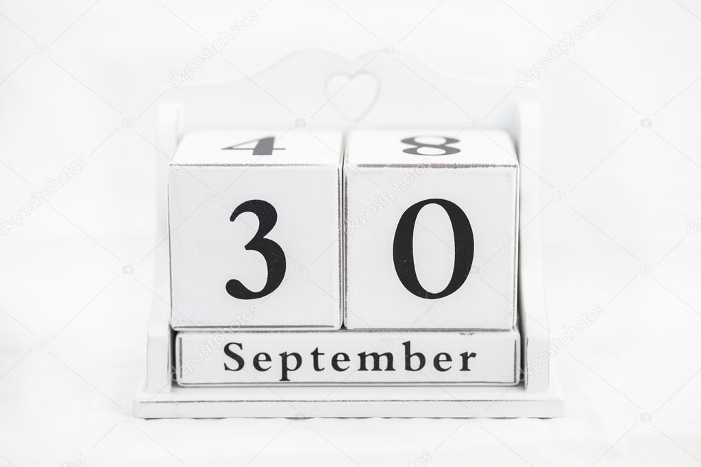 calendar september number