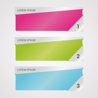 Infographic şablonları iş afiş vektör için