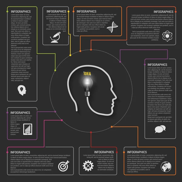 Moderní pracovní doby řízení plánování infografiky. Podnikatelský koncept. Vektorové ilustrace — Stockový vektor