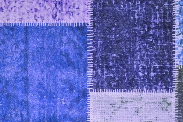 Tappeto Tessuto Tessuto Colori Design Sfondo Con Texture Unica Attraente — Foto Stock