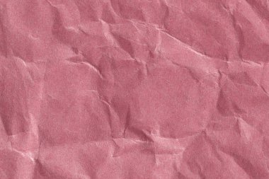 Geri Dönüşüm Pembe Kağıt Buruşmuş Doku Eski Kağıt Yüzey Arkaplan Kırsal Doku