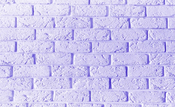 Purple Brick Wall Home Interior Background Blank Texture Concrete Cement — Stock Photo, Image