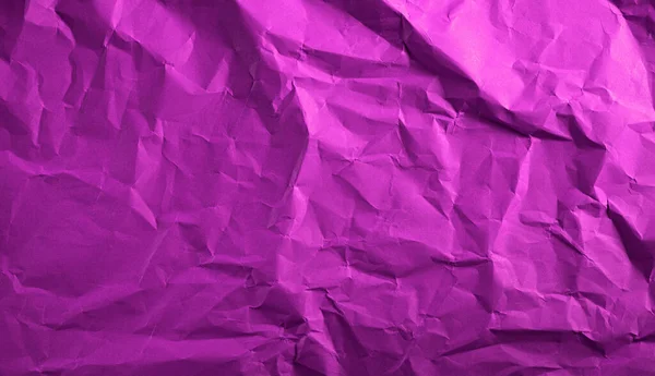 Текстура Смятой Фиолетовой Бумаги — стоковое фото