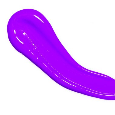 Mor Fırça Vuruşu Modeli Beyaz Arkaplan Gerilimi Soyut Arkaplan