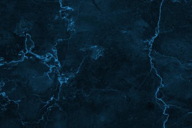 Mavi mermer desenli doku arka planı. Tayland mermeri, soyut doğal mermer. Tasarım için siyah ve mavi..
