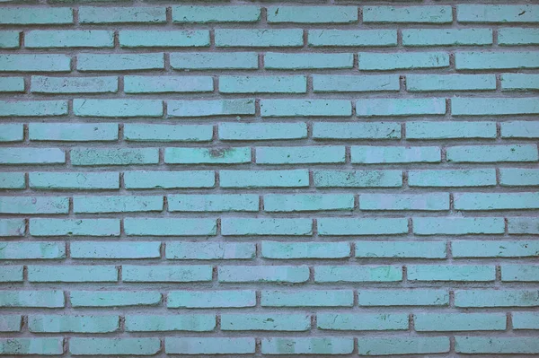 Blue Bricked Wall Hintergrund Oder Tapete — Stockfoto