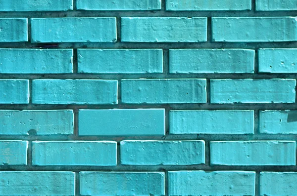 Blue Concrete Wall Bricks Background Wallpaper