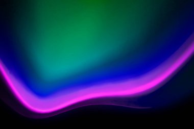 Gradyan Neon Işığı Efekti ile Estetik Arkaplan