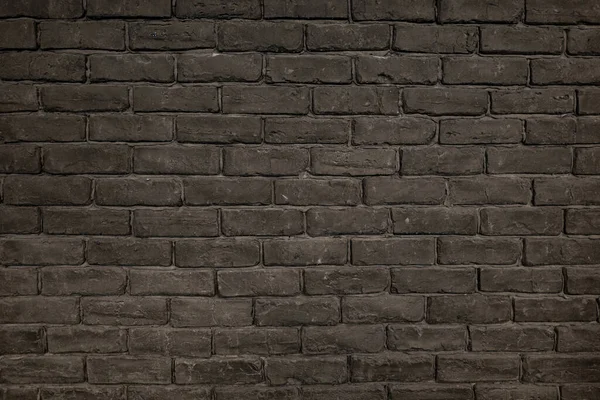 Textur Der Schwarzen Braunen Backstein Wand Hintergrund Tapete — Stockfoto
