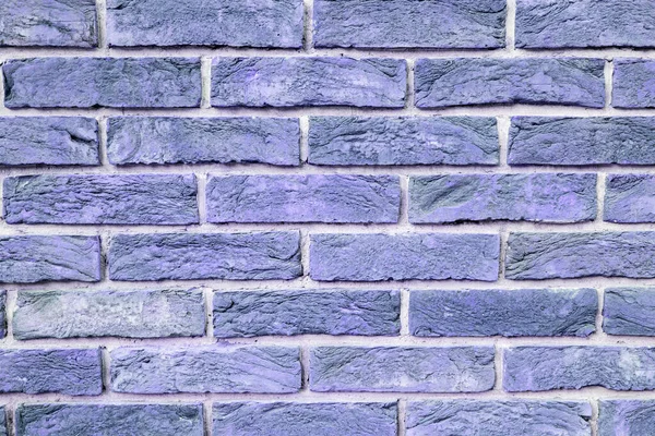 Ziegelmauer Textur Aus Blauem Ziegel Mit Weißer Füllung — Stockfoto