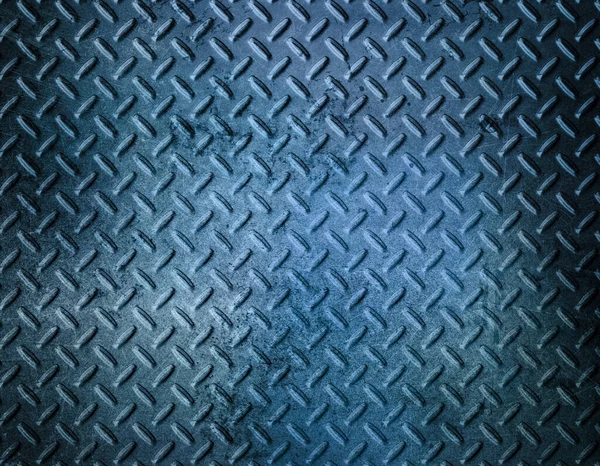 Diamond Plate Metal Background Grunge Rusty Effect — Stock Photo, Image