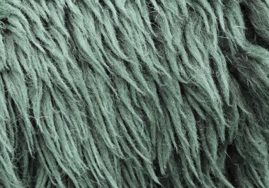 Koyu Mavi Koyun derisi kürk Arka plan veya doku