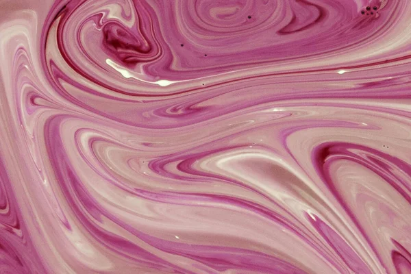 Textura Marmorização Lavanda Rosa Fundo Criativo Com Abstrato Óleo Pintado — Fotografia de Stock